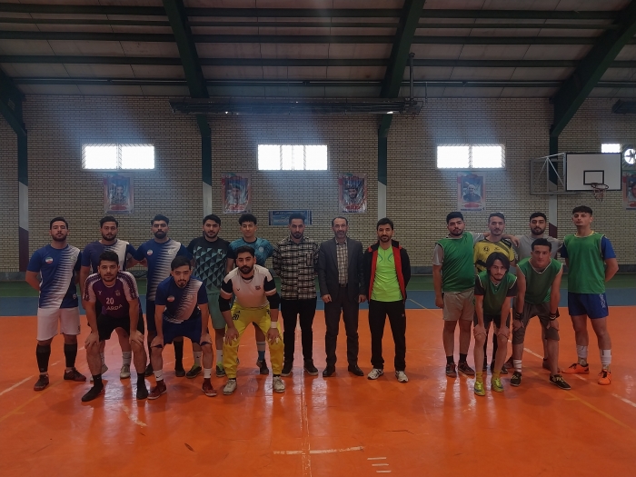 قهرمانی تیم فوتسال تربیت بدنی